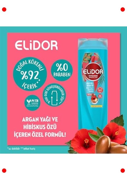 Argan & Hibiskus Dökülme Karşıtı Şampuan (400ML) fırsatları