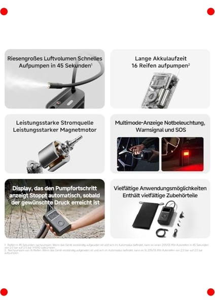 Taşınabilir Dijital Hava Kompresörü Pro fiyatları