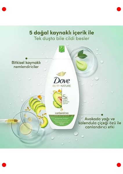 Avokado ve Kalendula Özlü Duş Jeli 450 ml fırsatları