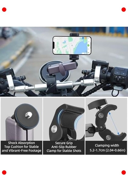 Kamera Gidon Montajı - Bisiklet & Motosiklet fırsatları