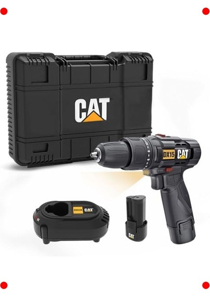 12V Çift Akülü Profesyonel Şarjlı Darbeli Matkap