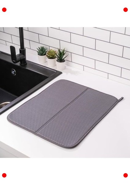 Süper Emici Mikrofiber Bulaşık Kurutma Matı