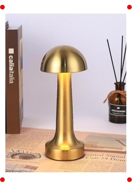 Şarjlı Dekoratif Masa Lambası, 3 Renk, Dimmerli fırsatları