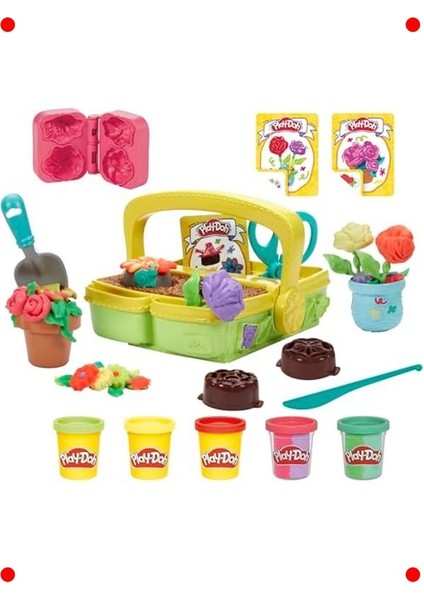 Çiçek Açan Oyun Hamuru Seti