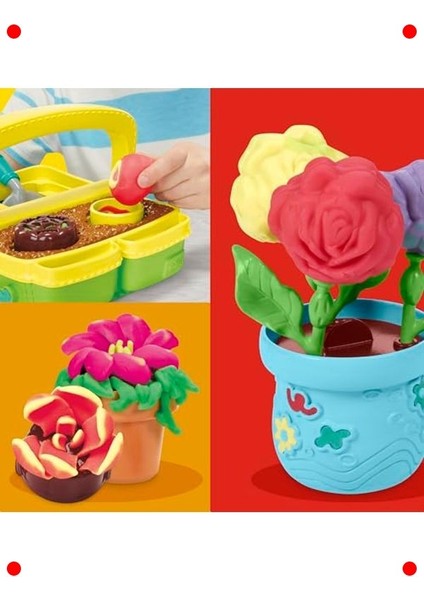 Çiçek Açan Oyun Hamuru Seti modelleri