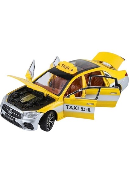 XHD-B2426 C-Vardem Çek Bırak 1:24 Işıklı ve Sesli Kapıları Açılan Mrs Taxi modelleri