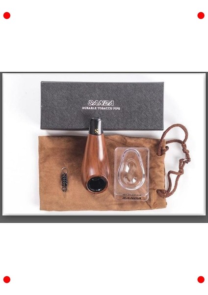 Kutulu Kılıflı Kısa Pipo - Klasik Tasarım fırsatları