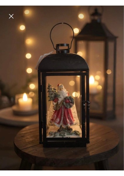 Yılbaşı Sokak Feneri Işıklı 35 cm fiyatları