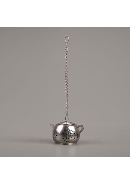 Oval Bitki Çayı Süzgeci - Gri