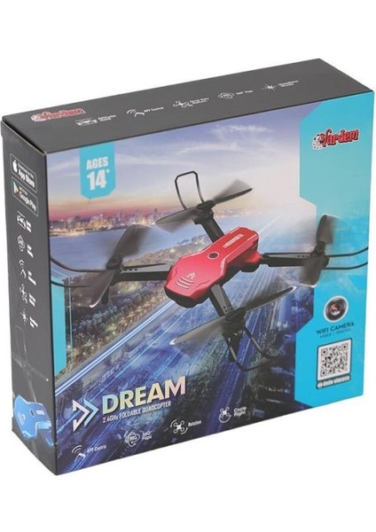 H866HW - Vardem 2.4g Wifi Kameralı Şarjlı Full Fonnessiworldiyon Drone