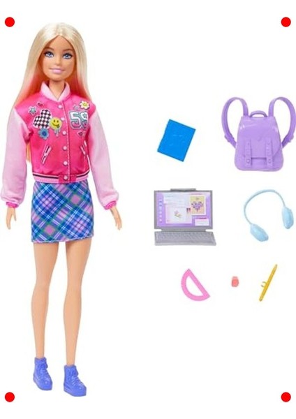 Moda Bebek: Okul Temalı 7 Parça Aksesuar Seti