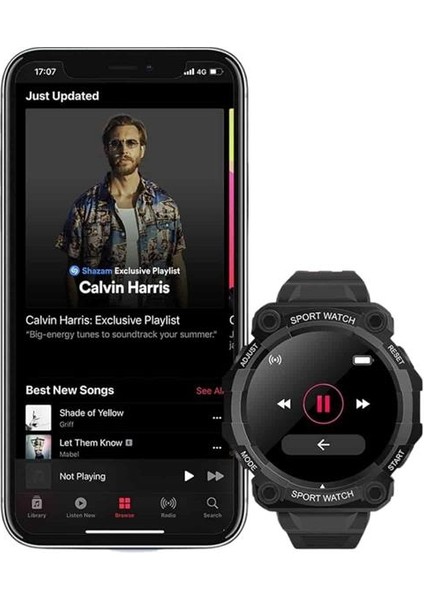 Nrzsnt Yeni Nesil Akıllı Saat Bluetooth Bağlantılı Android ve Ios Uyumlu indirimleri