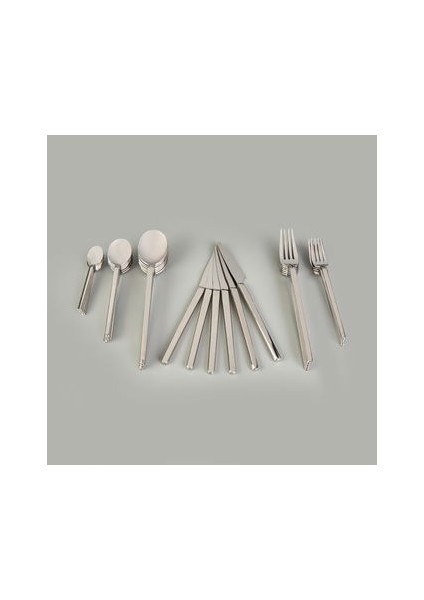 Romeo 36 Parça Çatal Kaşık Bıçak Seti - Inox