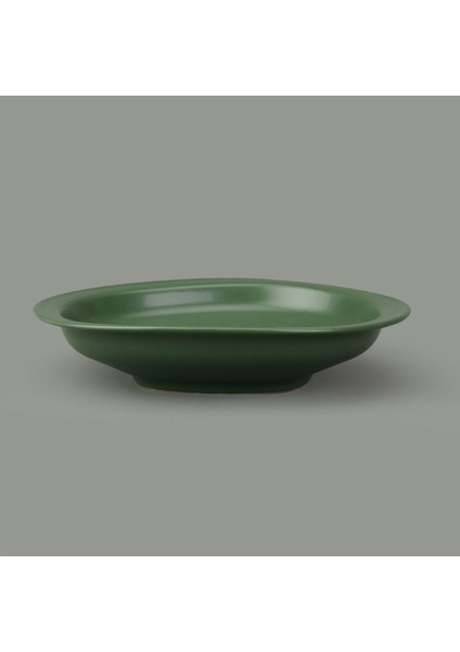 Kitchen Bloom Çukur Yemek Tabağı - Yeşil - 23 cm modelleri