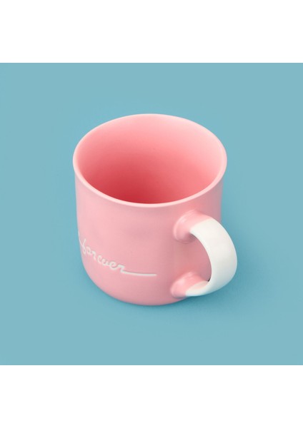 Houseware Love Forever Porselen Kupa - Pembe - 320 ml modelleri