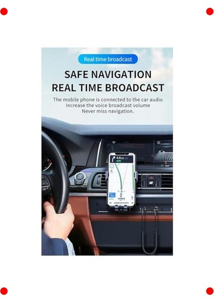 Mikrofonlu Kablosuz Araç Aux Ses Adaptörü fiyatları