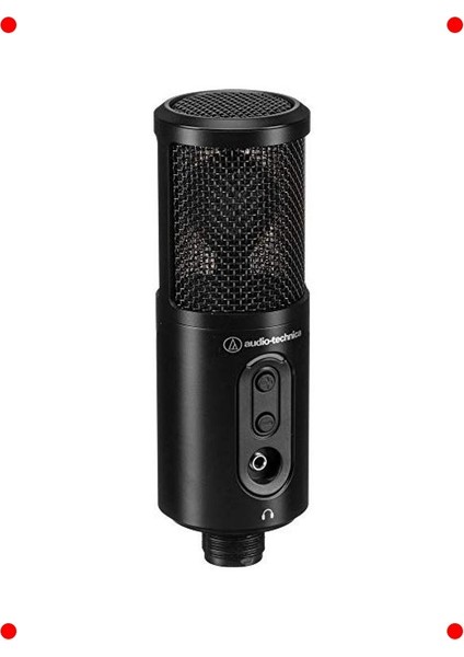 USB Kardioid Kondenser Mikrofon - Siyah modelleri