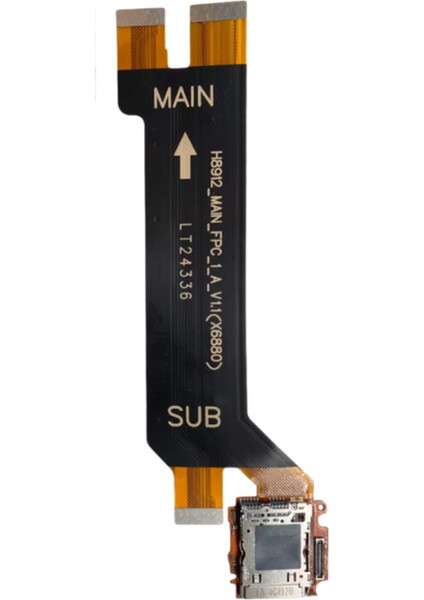 Infinix Uyumlu Hot 50 Pro+ Plus 4g Anakart Main Ara ve Sim Film Flex X6880 fiyatları