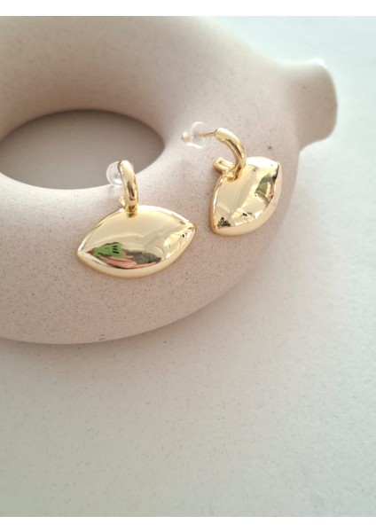 Golden Drop Mers Küpe