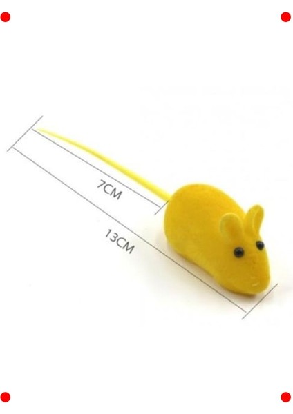 4 Adet Sesli Kedi Oyun Faresi Seti modelleri