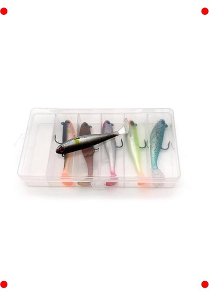 5 Adet Yumuşak Silikon 3D Sahte Olta Yem Seti indirimleri