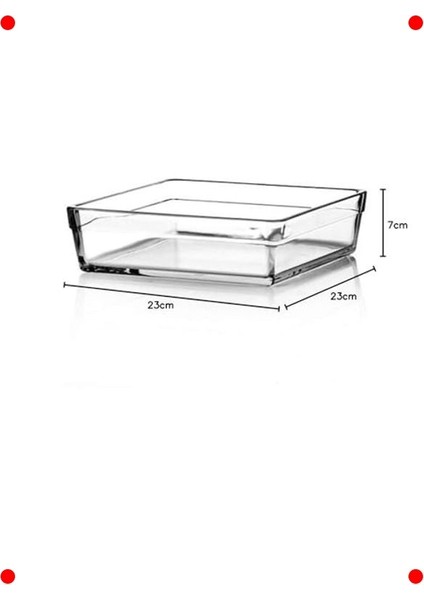 Tekli Cam Fırın Tepsisi 2400 cc - Hediye Kutulu modelleri