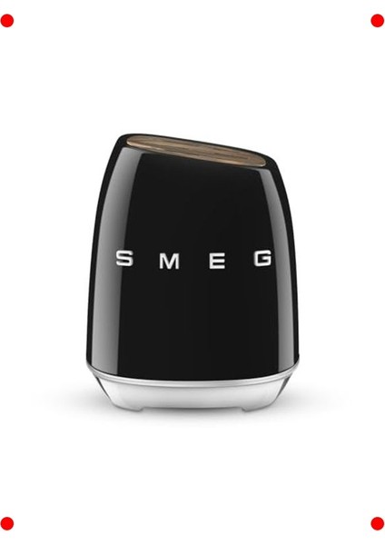 Retro Tasarım Standlı Bıçak Seti Siyah fiyatları