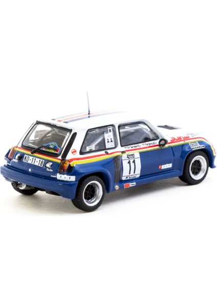 Wornessiworld 1/64 Renault 5 Turbo Rally Costa Brava 1985 #11 fiyatları