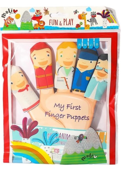 MOL-109 Meslekler Kukla -Asya Oyuncak