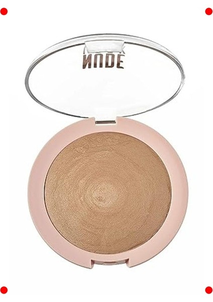 Nude Işıltılı Fırınlanmış Pudra