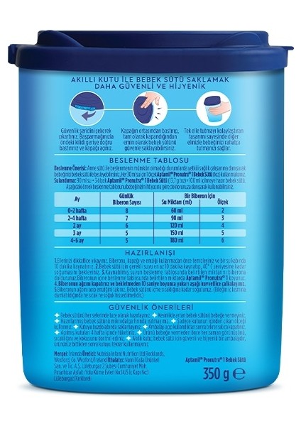 Bebek Sütü Maması No1 0-6 Ay 350 gr fırsatları