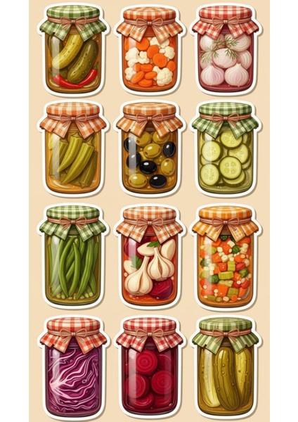 Mutfak Yemek Telefon Laptop Notebook Tablet Defter Matara Stiker Etiket ST2230