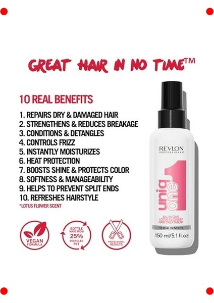 Çok Yönlü Durulanmayan Saç Bakım Spreyi 150ML modelleri