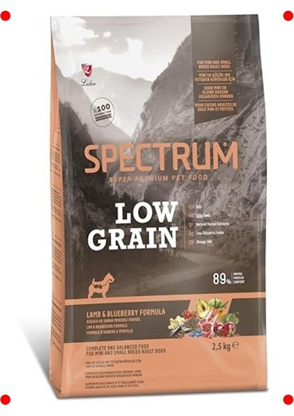 Küçük Irk Yetişkin Köpek Maması Kuzulu & Yaban Mersinli 2.5 kg