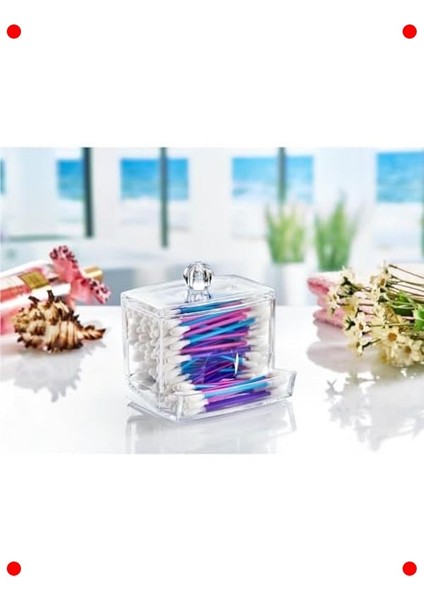 Pamuklu Çubuk Saklama Kutusu / Organizeri fiyatları