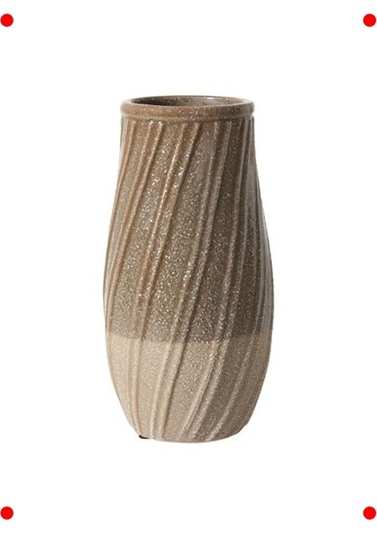 Şık Seramik Dekoratif Vazo 14 x 27 cm