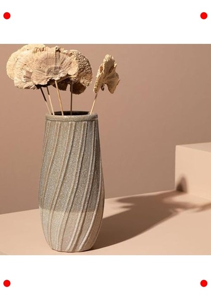 Şık Seramik Dekoratif Vazo 14 x 27 cm fiyatları