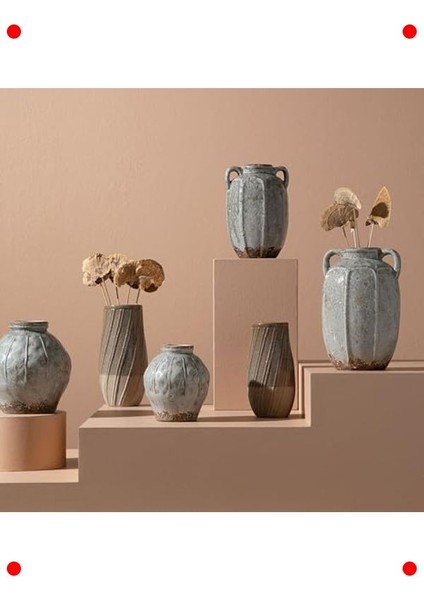 Şık Seramik Dekoratif Vazo 14 x 27 cm fırsatları