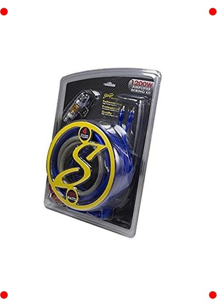 Yüksek Performans Amfi Kablo Kiti - 1200W, Bakır