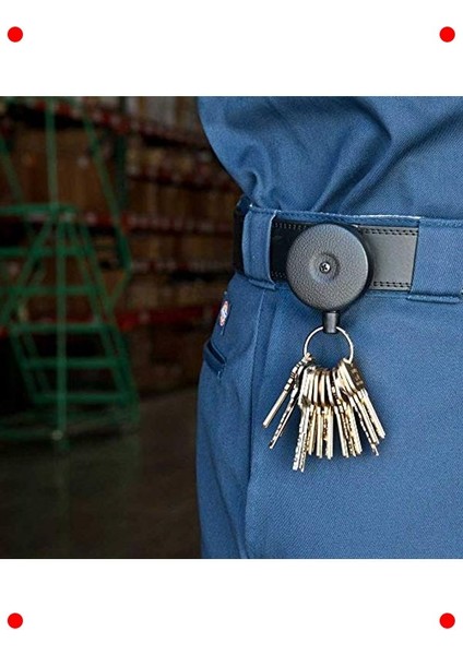 Uzatılabilir Makara Anahtarlık, Siyah Vinil modelleri