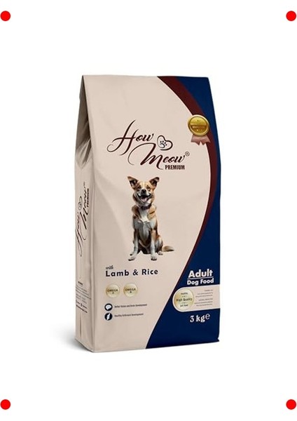 Yetişkin Kuzulu Köpek Maması 3 kg