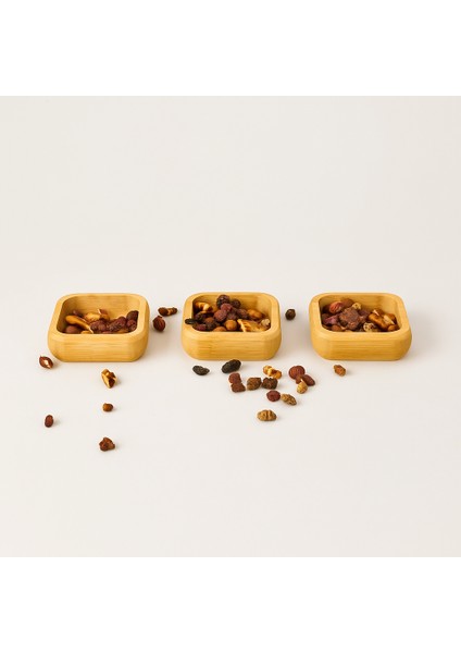 Doğal Bambu 3’lü Kare Lokumluk Çerezlik Seti – Şık ve Kullanışlı Tasarım fiyatları