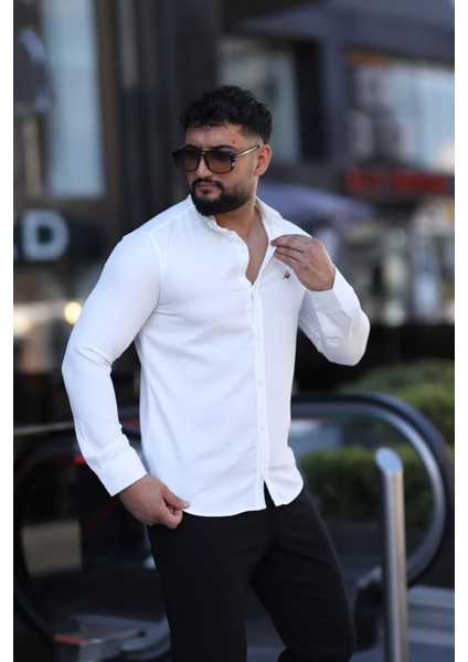 Business Class Klasik Yaka Kolay Ütülenebilir Gömlek fiyatları