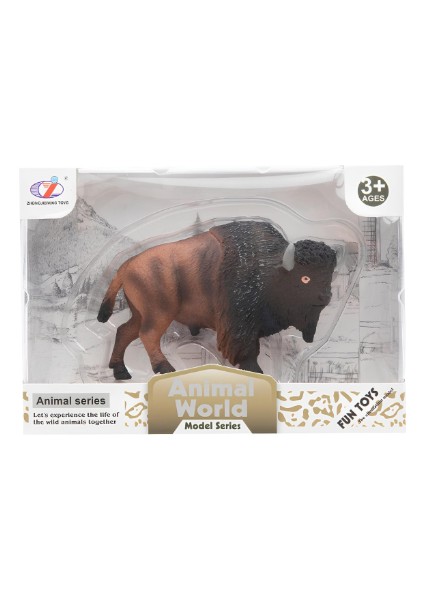 Kutulu Model Figür Hayvan Bizon