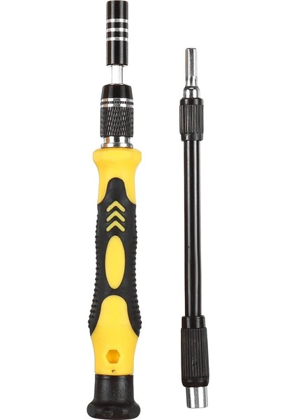 115 Parça Manyetik Tornavida Seti – Esnek Şaftlı, Uzatma Çubuklu, Telefon & Bilgisayar Tamir Seti | Profesyonel El Aletleri