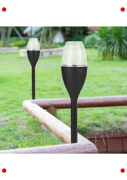 2 Adet Güneş Enerjili Titreyen Mum Efektli Bahçe Işığı fiyatları