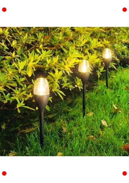 2 Adet Güneş Enerjili Titreyen Mum Efektli Bahçe Işığı modelleri