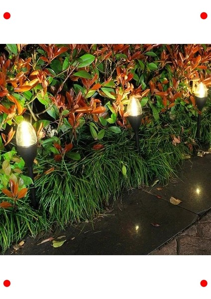 2 Adet Güneş Enerjili Titreyen Mum Efektli Bahçe Işığı indirimleri