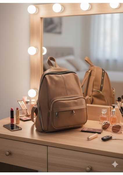 Donna Model Sırt Çantası-Yıkama Suni Deri modelleri