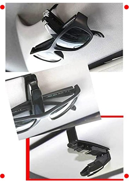 Araç Içi Gözlük Tutucu Klips